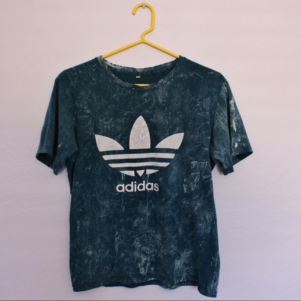 Acid Wash Adidas T-Shirt
